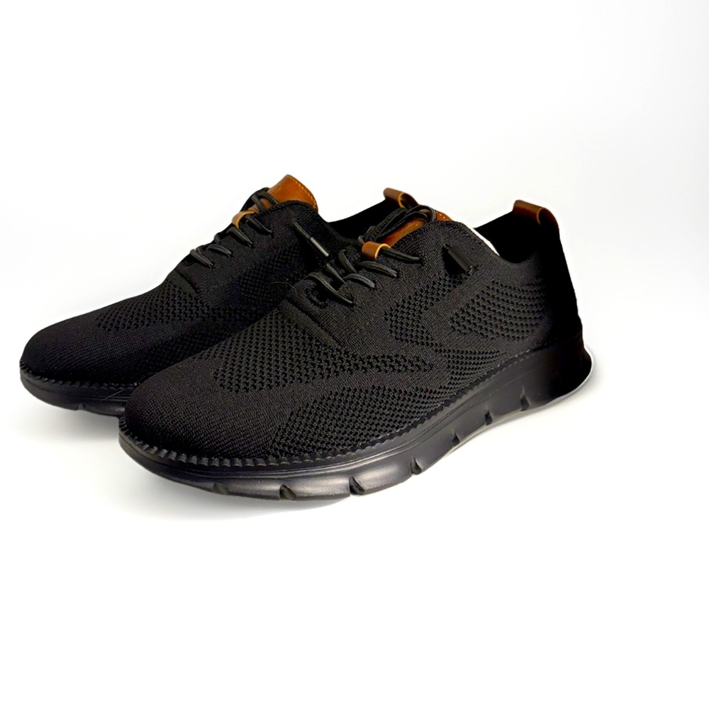 Breeze Black Mesh Men's Sneakers Sz 40 US 7